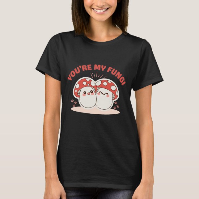 Design de Camisa T de Cartoon Bonita (Frente)