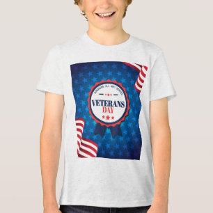 Design de Camisa T do Dia dos Veteranos