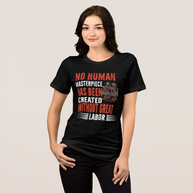 Design de Camisa T do Partido Trabalhista 2024 (Frente Completa)