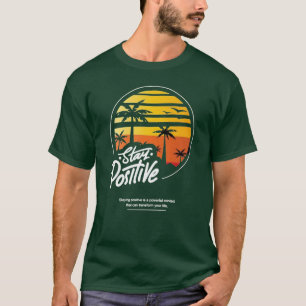 Design de Camisa T - Ilustrativa Preta - Permanênc