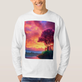 Design de Camisa T Inspirada Na Natureza Dreamy
