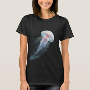 Design de Camisas de Jellyfish do Mar Profundo Mes