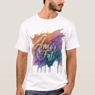 Design de camiseta "Amor Fati".