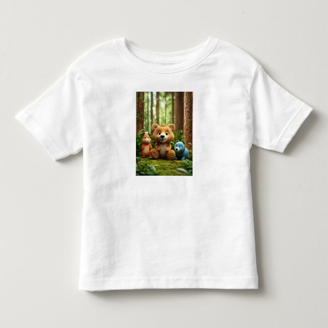 Design de camiseta com cores únicas (Frente)
