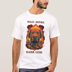 Design de camiseta de cão
