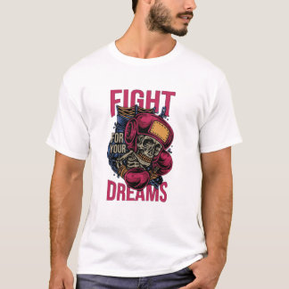 Design de camiseta de crânio