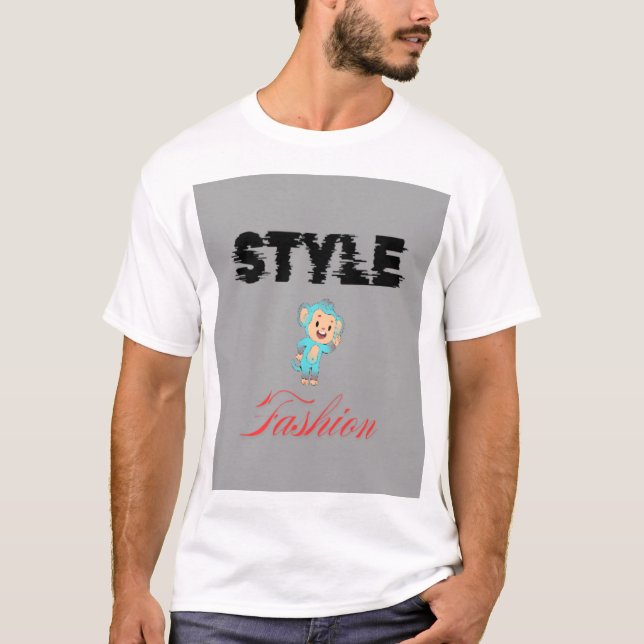 Design de camiseta de estilo e moda (Frente)