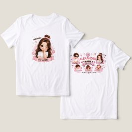 Design de Camiseta de Família Fofa (PERSONALIZADO)