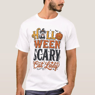 Design de camiseta de gato vintage Dama Gato Assus