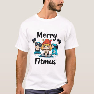 design de camiseta de ginástica de Natal orgulhosa