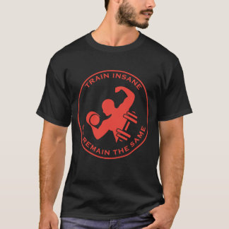 design de camiseta de ginástica moderna