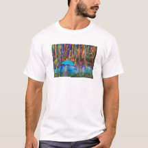 Design de camiseta de pintura de arte original