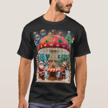 Design de Camiseta de Salão de Natal Whimsical