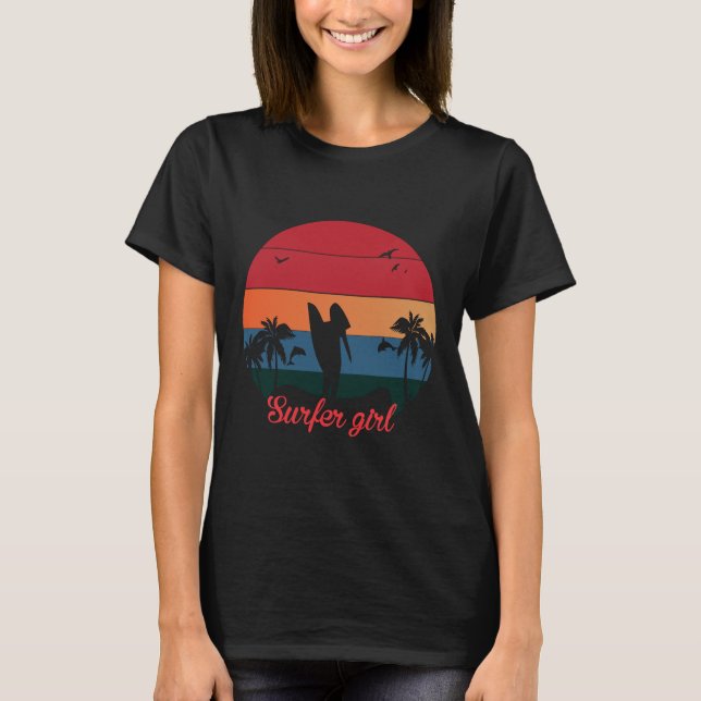 Design de camiseta de surfista (Frente)