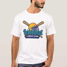 Design de camiseta desportiva de baseball