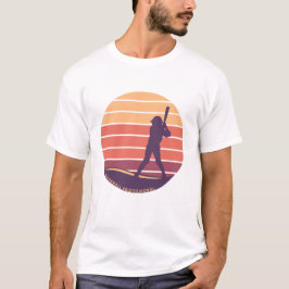 Design de camiseta desportiva de baseball