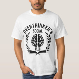 Design de camiseta do Clube Social do Exagerado