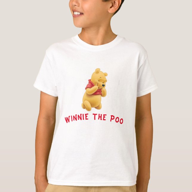 Design de camiseta em Winnie poo (Frente)