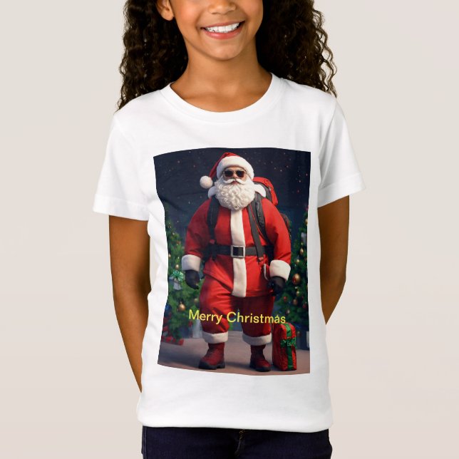 Design de camiseta Feliz de Natal (Frente)