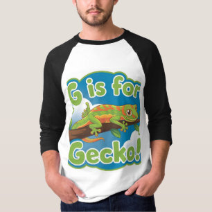 design de camiseta Gecko