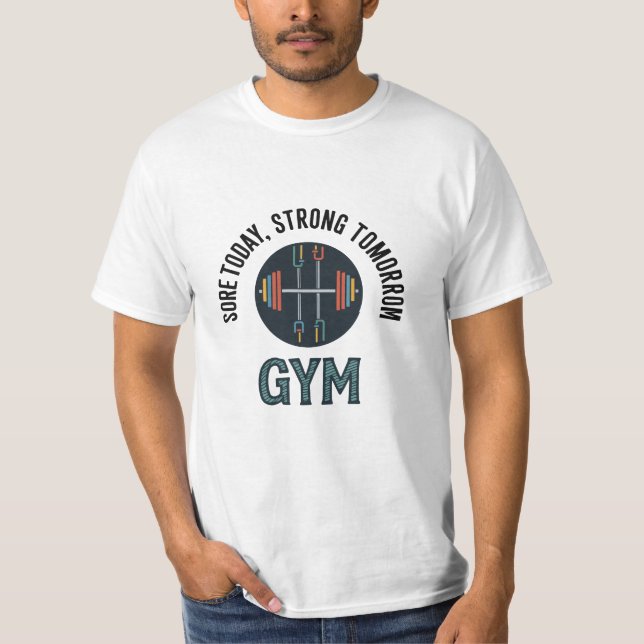 Design de camiseta Gym (Frente)