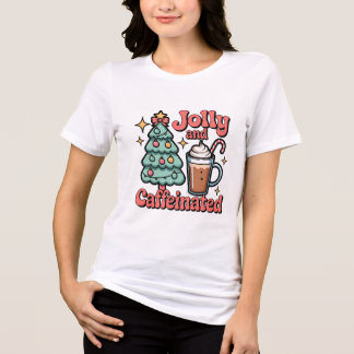 design de camiseta jolly e cafeinada personalizada