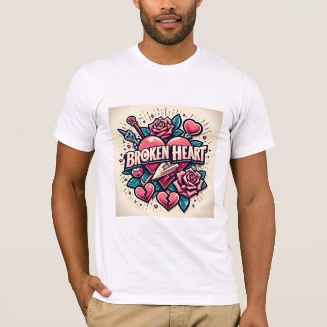 Design de camiseta jovem e única (Frente)