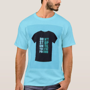 Design de Camiseta Moderna com Tipografia