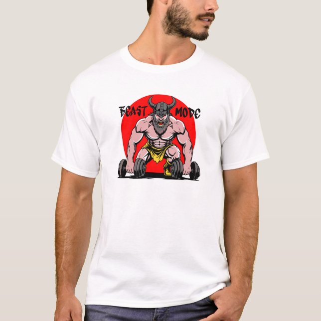 design de camiseta modo besta (Frente)