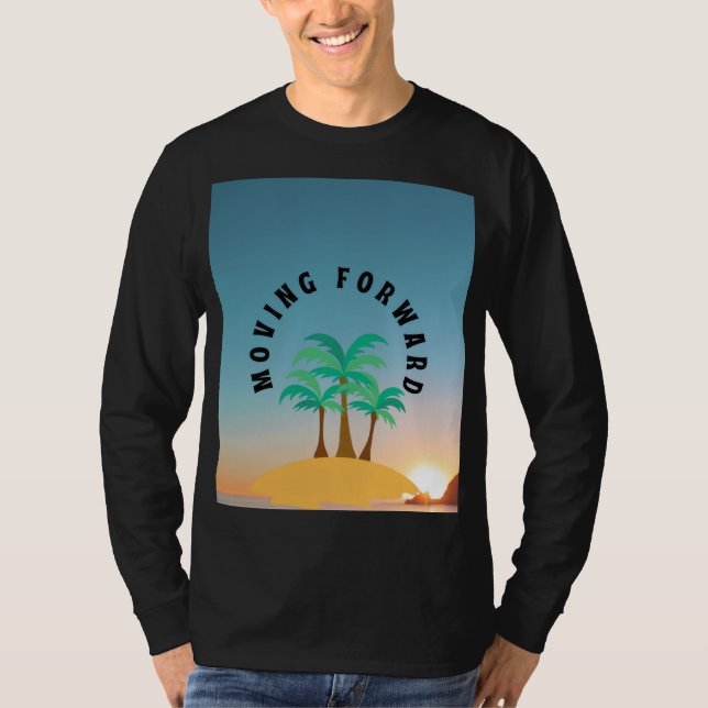 design de camiseta Moving Forward  (Frente)