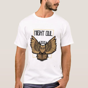 Design de Camiseta Nocturna 2025