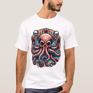 Design de camiseta Octopus