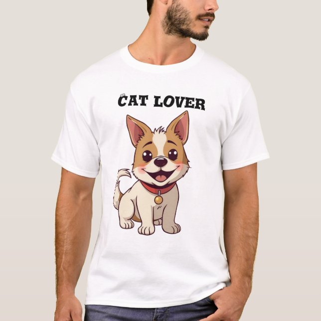 Design de camiseta para amantes de gatos (Frente)