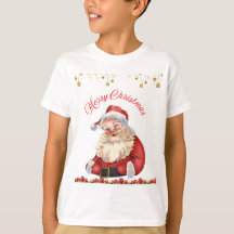 Design de camiseta para crianças - Design de Natal