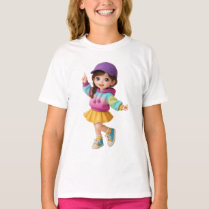 Design de Camiseta para Crianças Fofas