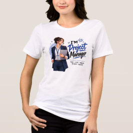 Design de Camiseta para Gerente de Projetos