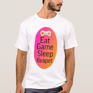 Design de camiseta para jogadores
