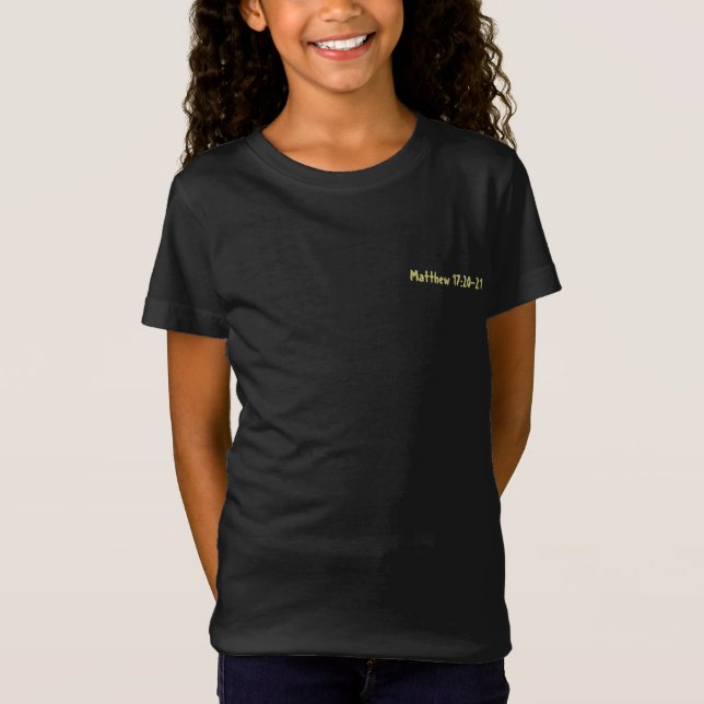 Design de camiseta para raparigas (Frente)