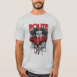 design de camiseta para texto do padrão de horror 