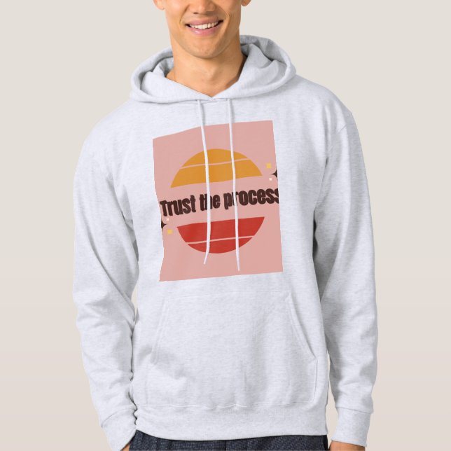 design de camiseta Trust the Process  (Frente)