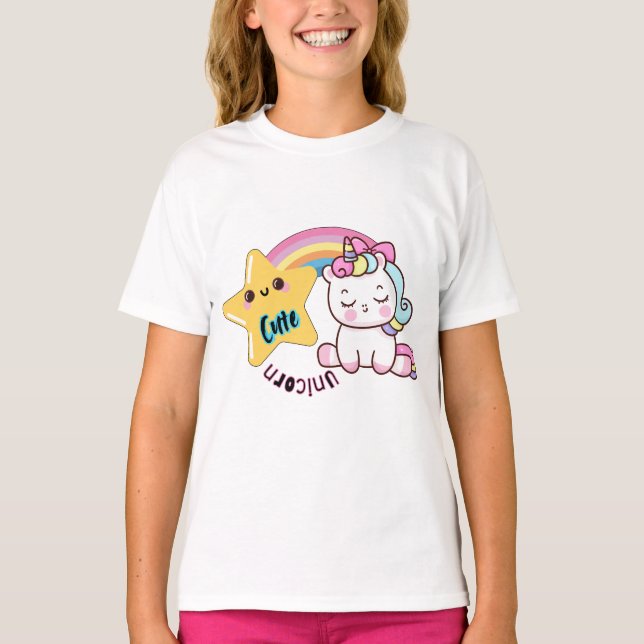 Design de camiseta Unicorn (Frente)