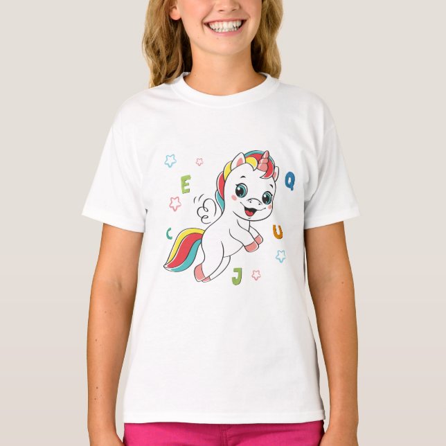Design de camiseta Unicorn (Frente)