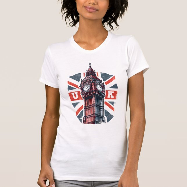 Design de camiseta Viagem de Londres City (Frente)