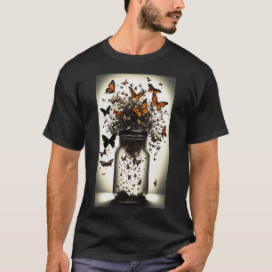 Design de camiseta Whimsical Butterfly
