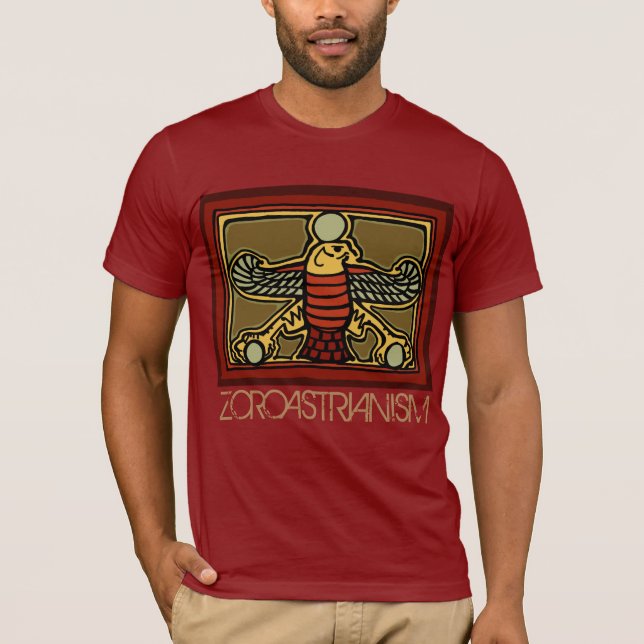 Design de camiseta zoroastranismo por AntigosImpre (Frente)