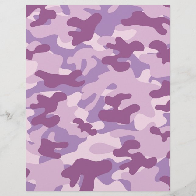 Design de Camo Roxo (Frente)