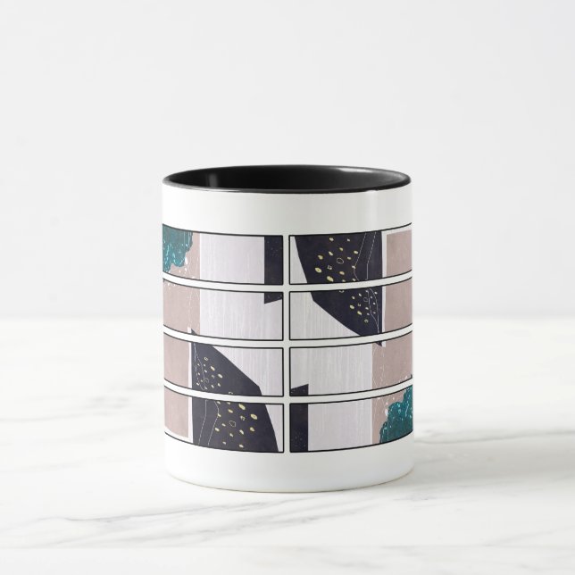 Design de Caneca Abstrata (Centro)
