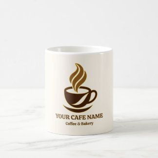 Design de Caneca de Café de Abertura de Café Editá