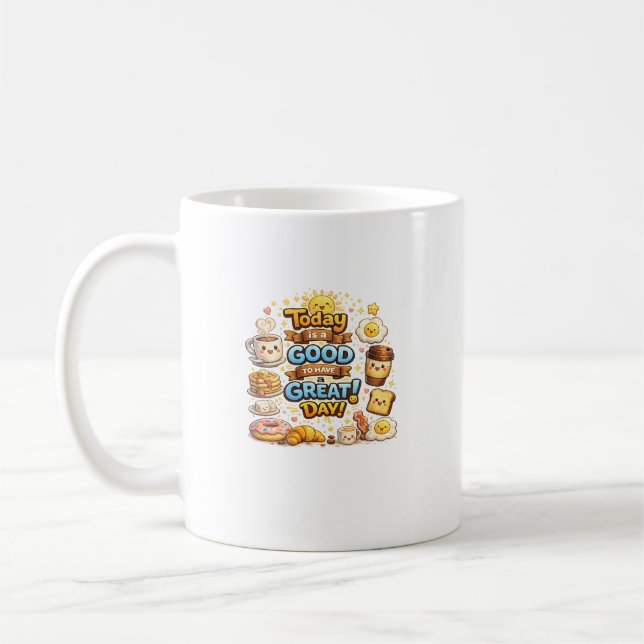Design de Caneca de Café Divertido  (Esquerda)