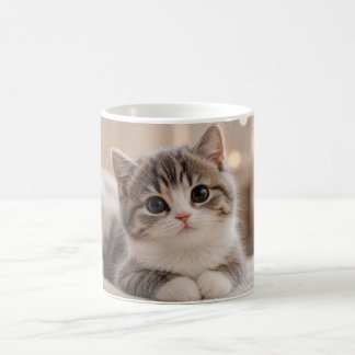 Design de Caneca de Gatinho Fofo | Caneca de Café